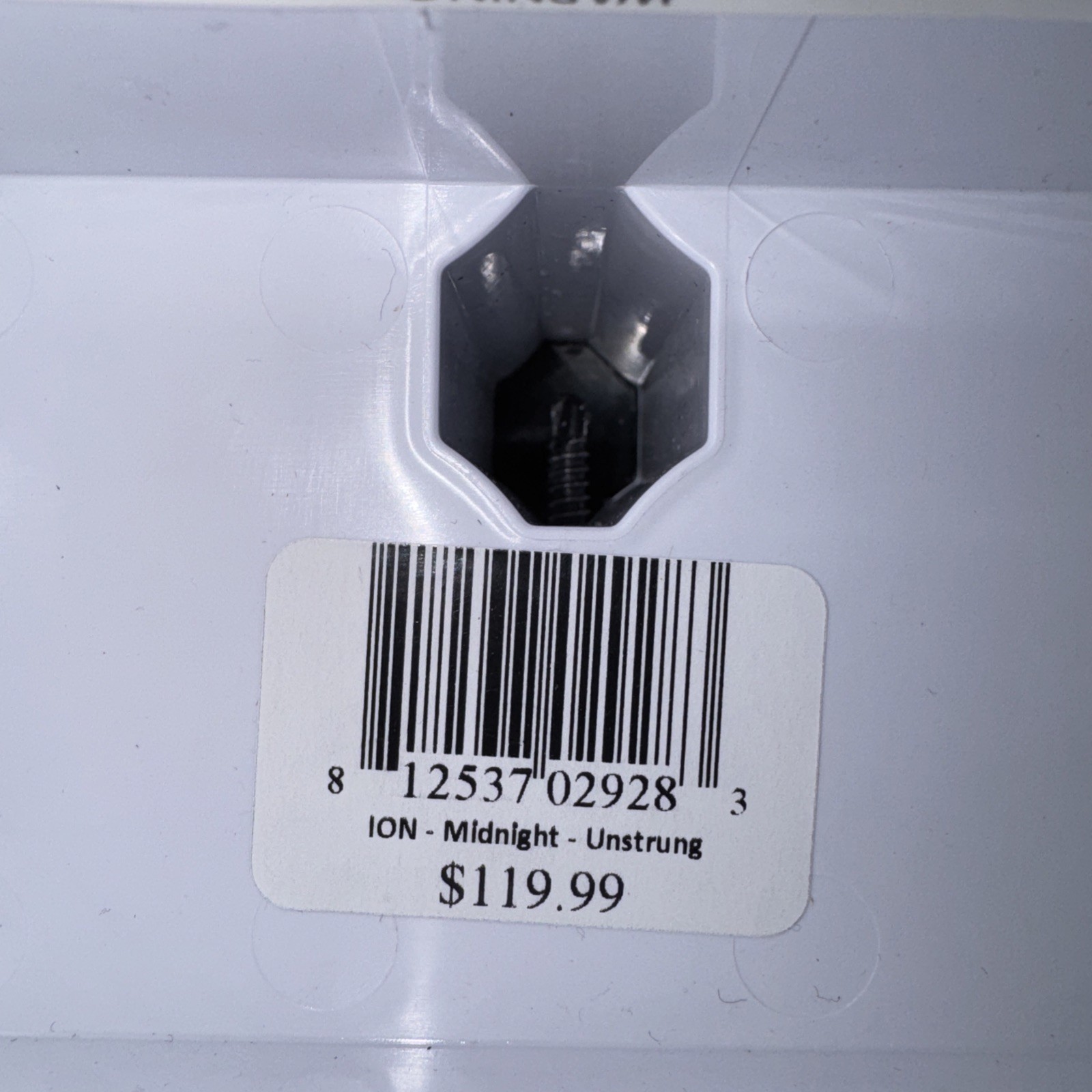 New ECD ION lacrosse stick head midnight black Mid Low Pocket hero 3 mesh.