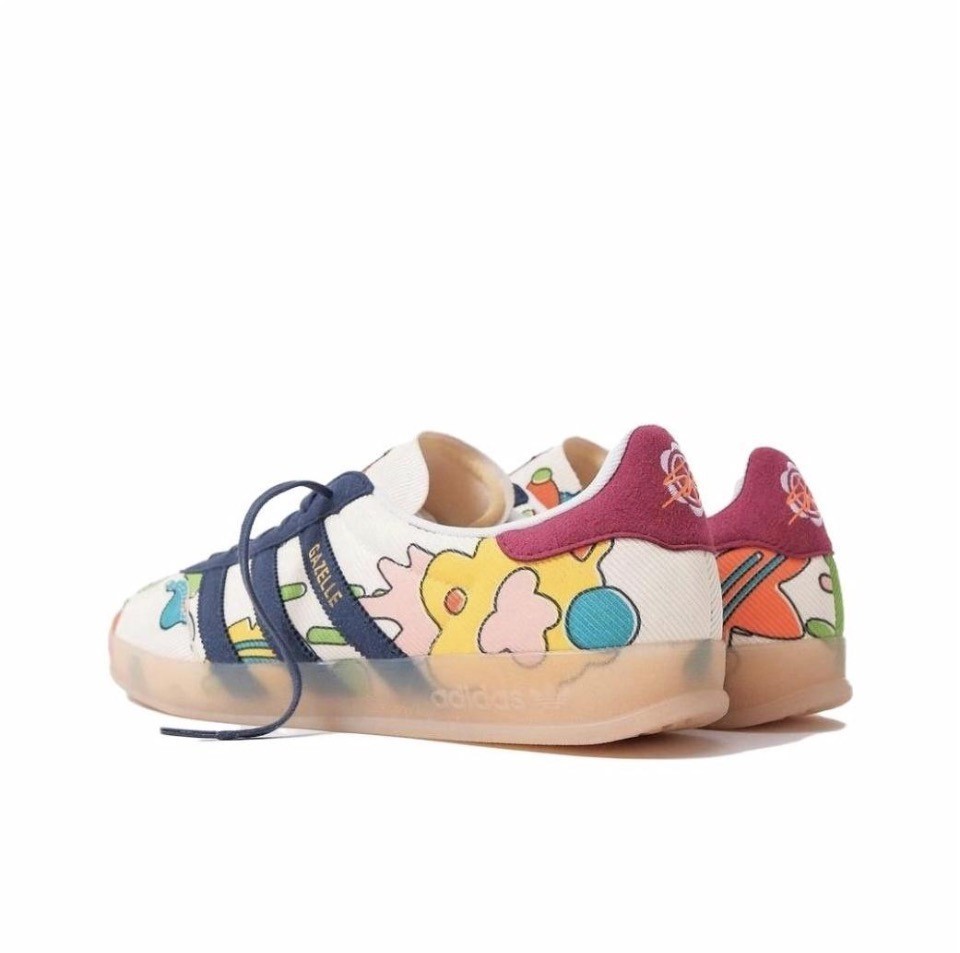 IG2849 Sean Wotherspoon × adida s Gazelle Indoor Corduroy Ecru Tint Shadow Navy