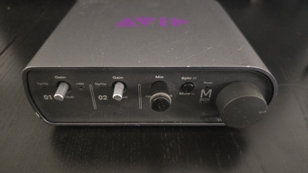 Avid Mbox Mini Audio Interface USB Pro Tools Recording SOLD AS IS
