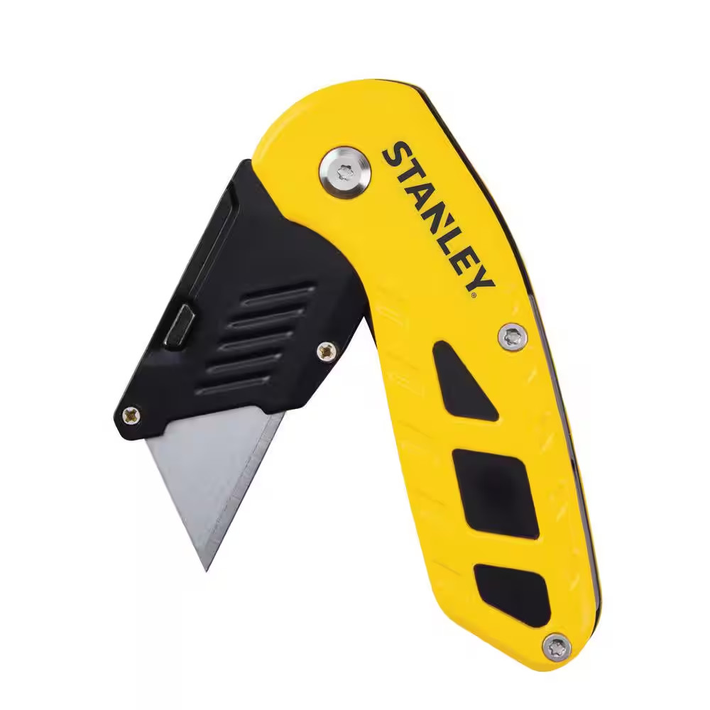 Compact Fixed Blade Folding Utility Knife (2-Pack)