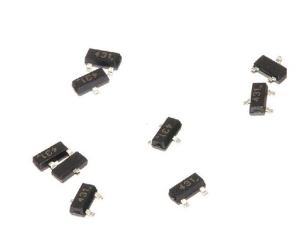 20Pcs Programmable Voltage Reference SOT-23 TL431A TL431 New Ic bo