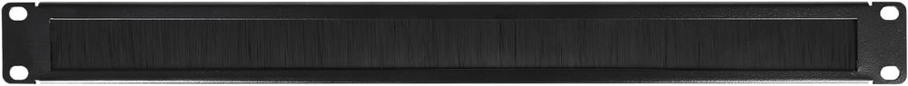 2 Pack-1U Brush Rack Mount Panel Spacer for Cable Entry for 19" Server Rack