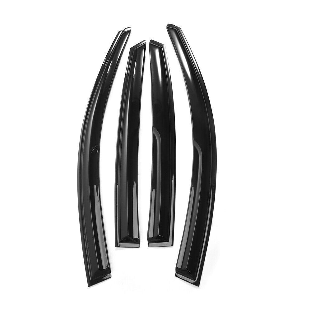 For 18-20 Honda Accord JDM Wavy Mugen Style Window Visors Rain Guards Vent Shade