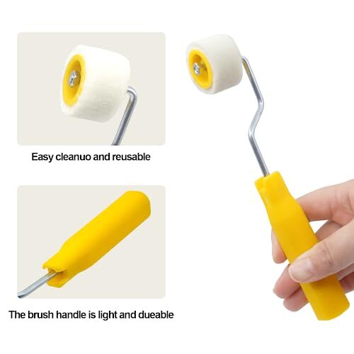 4/5 inch Mini Paint Rollers for Touch up Trim Edge or Corner, Extra Small