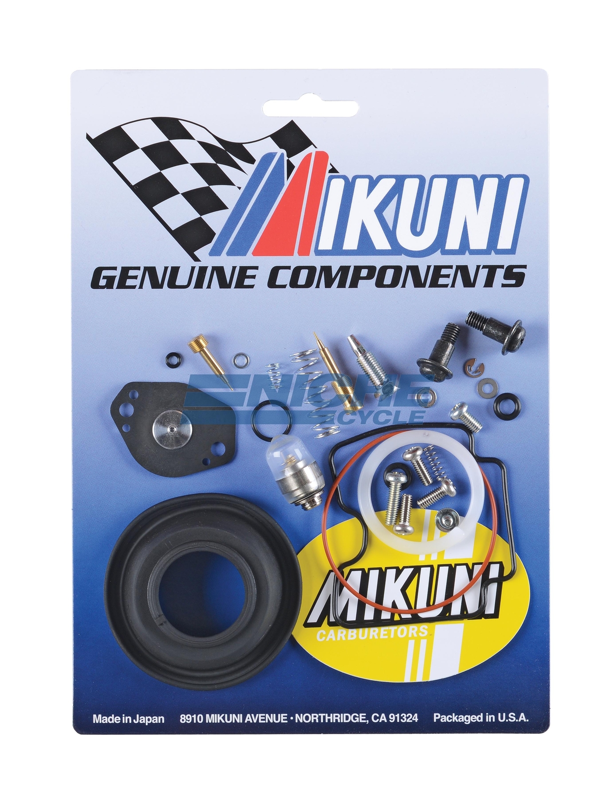 Genuine Mikuni BSR 33mm Carburetor Rebuild Repair Kit with Diaphragm MK-BSR33
