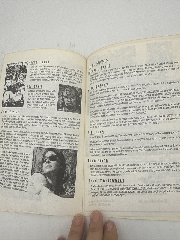 Defcon 3 Official Program 1996 Defcon 3 Program