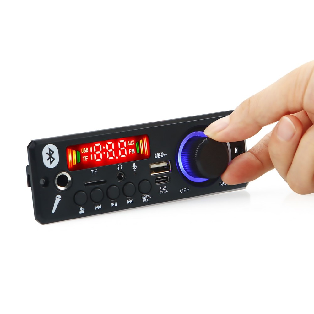 1set Audio Decoder 160W Amplifier Bluetooth 5.0 Recording/Microphone Support