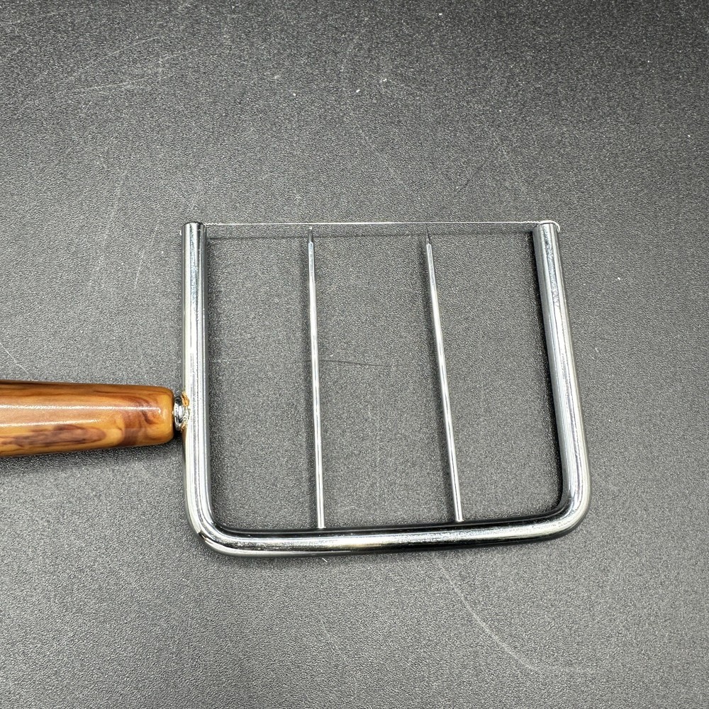 Vintage Bakelite Kitchen Tools Hostess Set Cheese Slicer Angel Cake Comb Fork