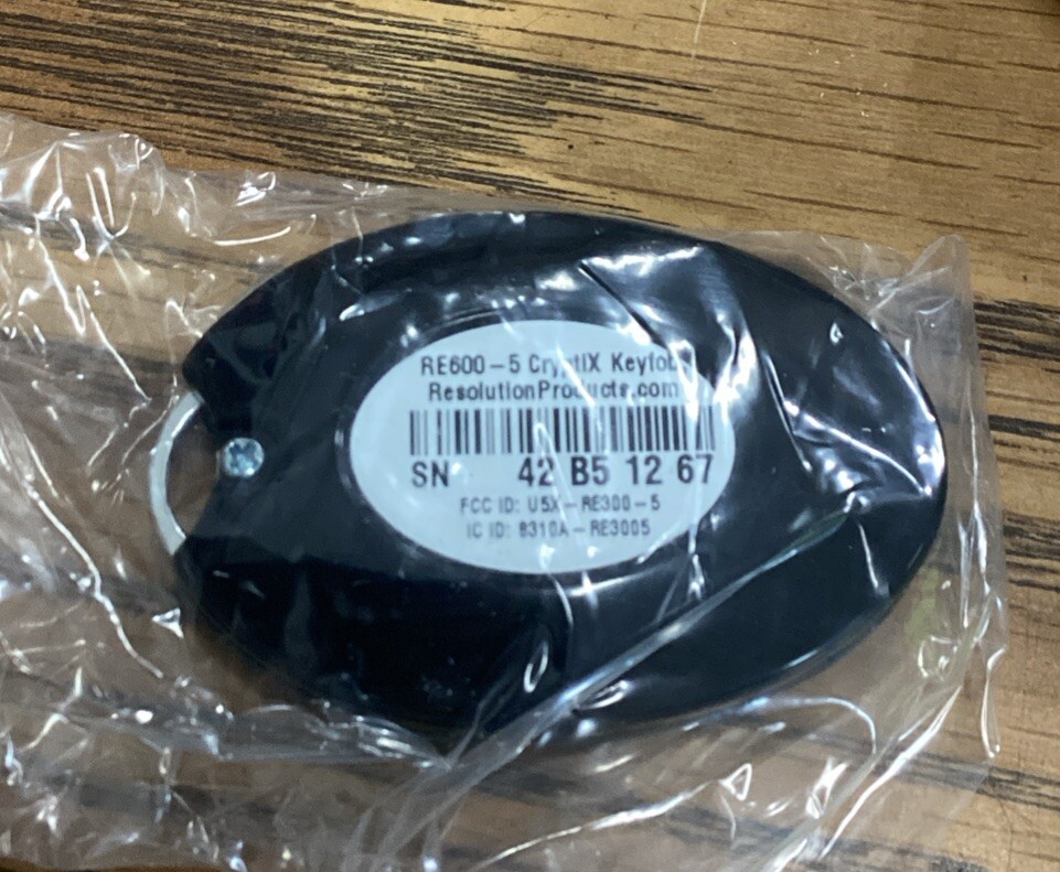 Alula 5-Button Key Fob RE600-5 🟣