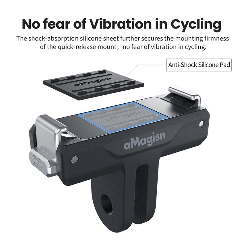 Plastic Quick Release Mount for DJI 0SM0 360/Action 5 Pro/4/3