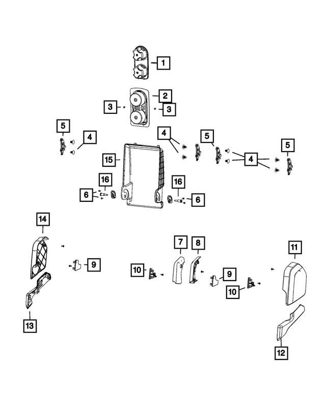 Genuine Mopar Cup Holder Liner 68308764ab