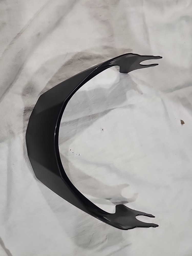 LS2 Matte Black Visor for Verso Helmets - 03-176