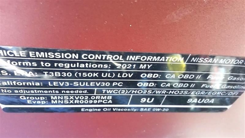 SENTRA 2021 Camera/Projector 448837