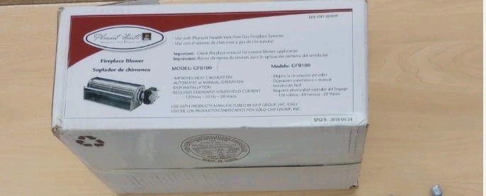 Pleasant Hearth GFB100 Fireplace Blower