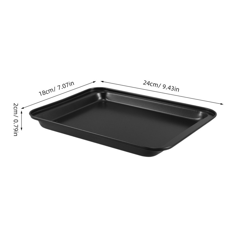 Rectangular Non-stick Baking Pan Cake Bakeware Toaster Roasting Bakery Cookie