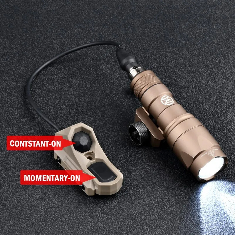 Tactical ModButton Remote Pressure Switch For SF Light Mlok Keymod Crane OGL Dot