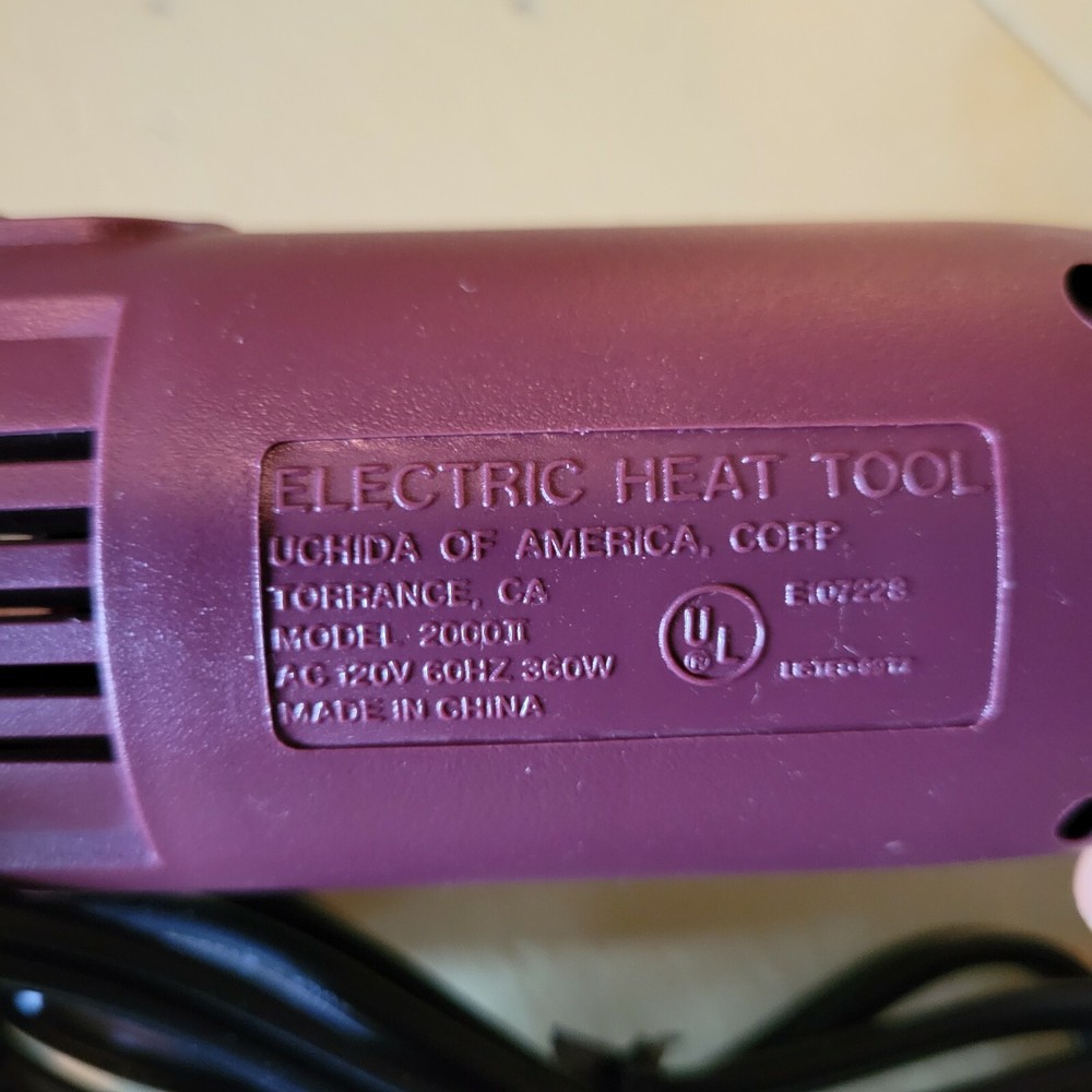 Marvy Uchida Embossing Heat Tool Model 2000 II Rubber Stamp Embossing