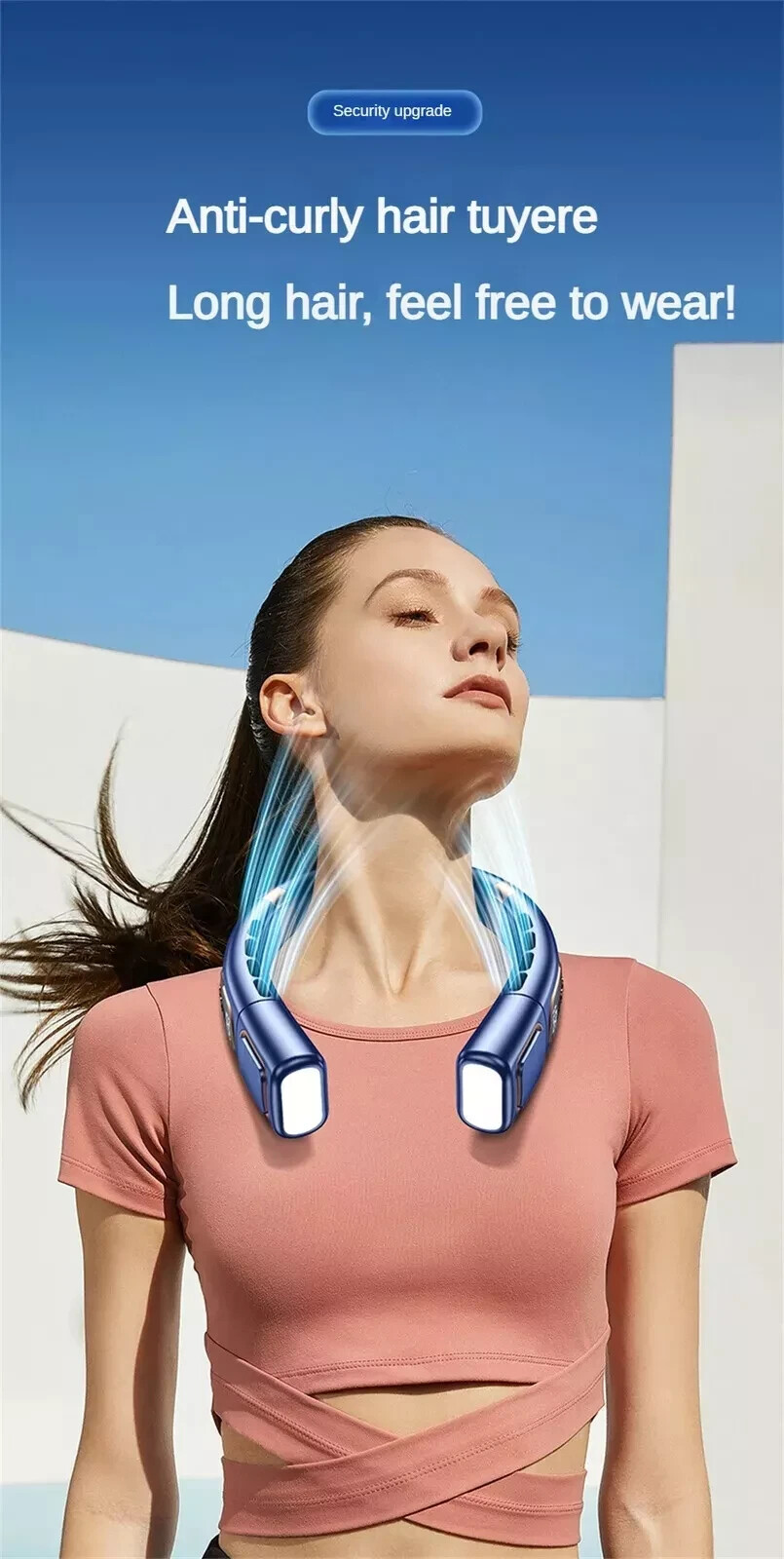 Hanging Neck Fan Cooling Air Cooler Little Electric Air Conditioner Portable New