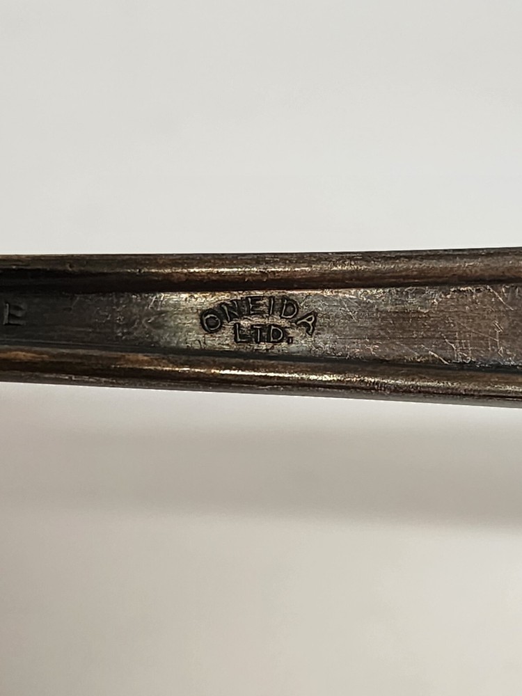 WMA Rogers Triple Serving Spoon Onedia 7" Deep Flatware Kitchen