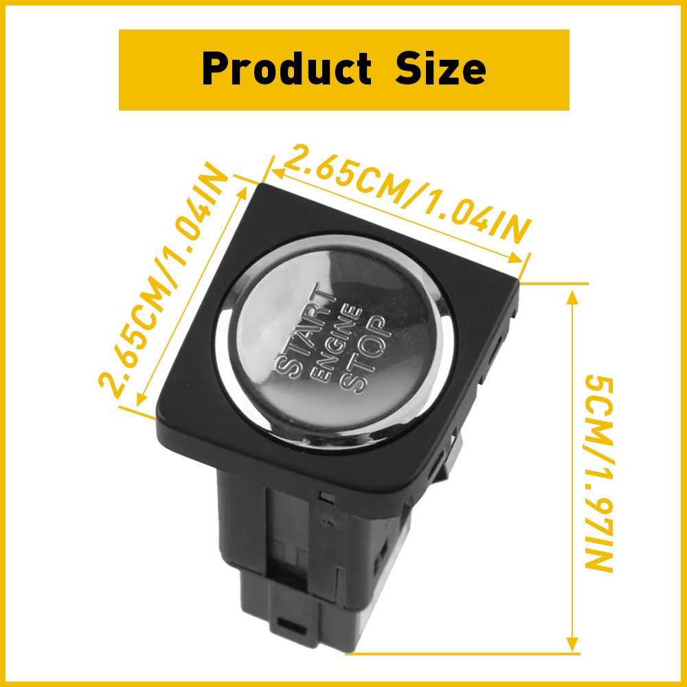 Car Engine Start Stop Push Switch Button For VW Jetta 2011-2017 16D959839 US EXV