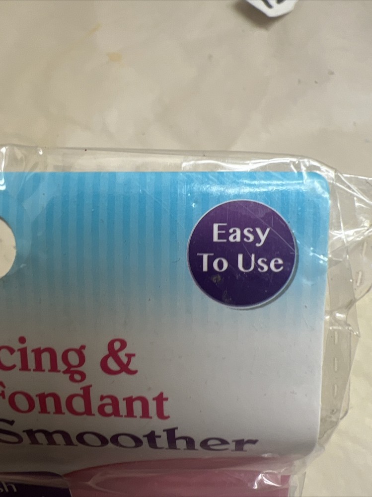 Fondant and Icing Decorating Smoother Tool Baked With Love