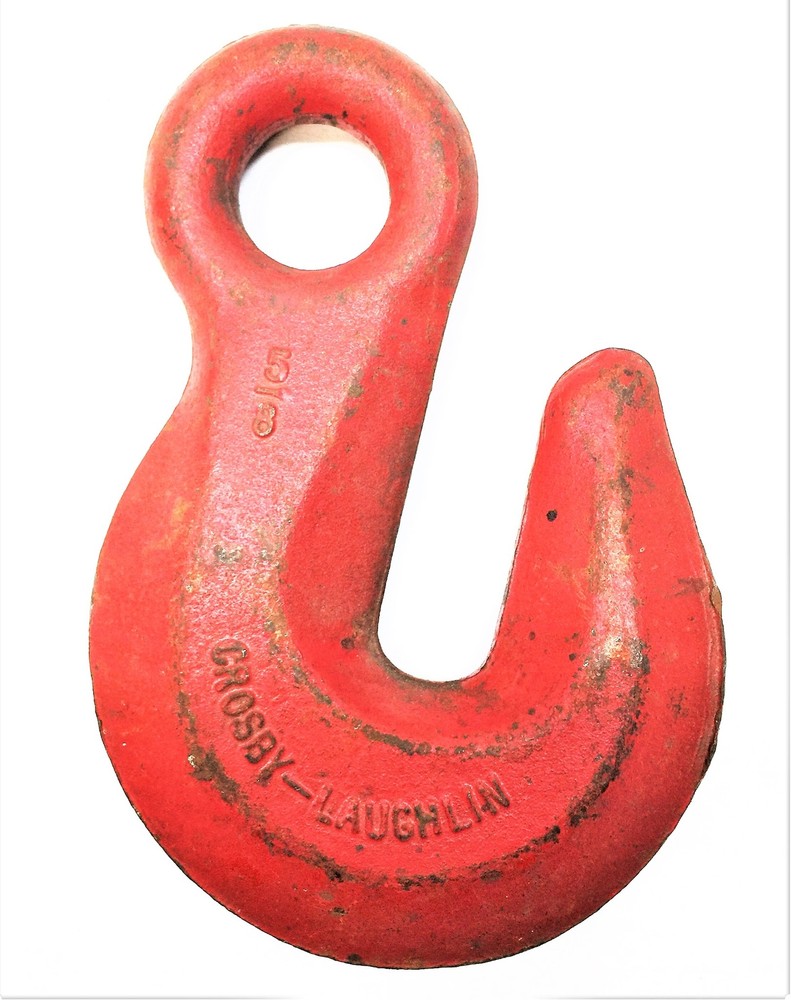 CROSBY-LAUGHLIN 5/8" Cable Eye Hook USED