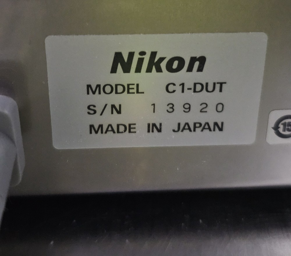 Nikon D-Eclipse C1 Confocal Microscope System w/Coherent Sapphire Laser Unit