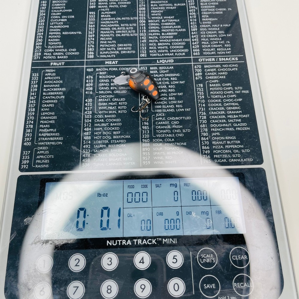 5 pcs set 0.1 oz / 1” mini crank baits - bug