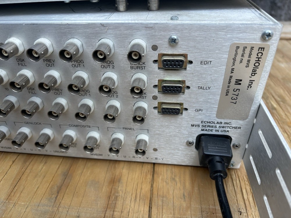 ECHOLAB SWITCHER - MODEL MVS-5 plus MVS MAIN FRAME Free Ship