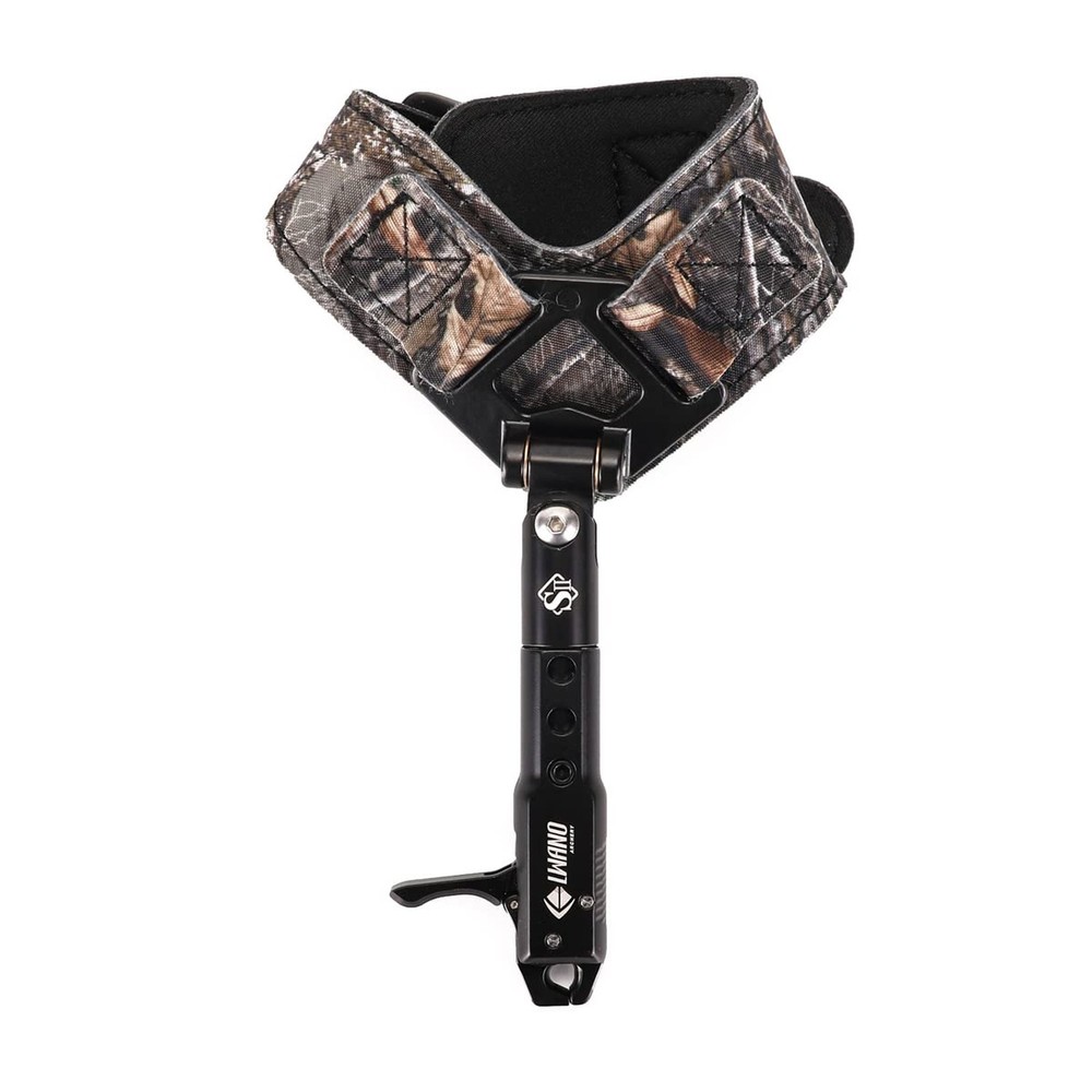 LWANO Archery Compound Bow Release Aids Trigger with Foldable Design Camo