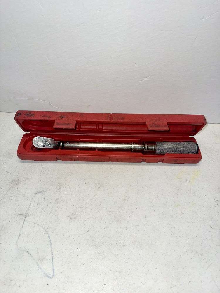 Snap-On QC2FR75 3/8" Drive SAE Adjustable Click-Type Flex-Head Torque Wrench
