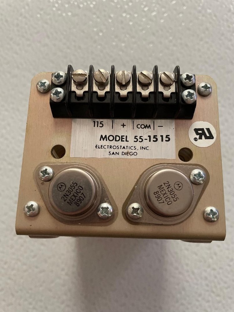 Electrostatics Inc Power Supply  Model 55-1515