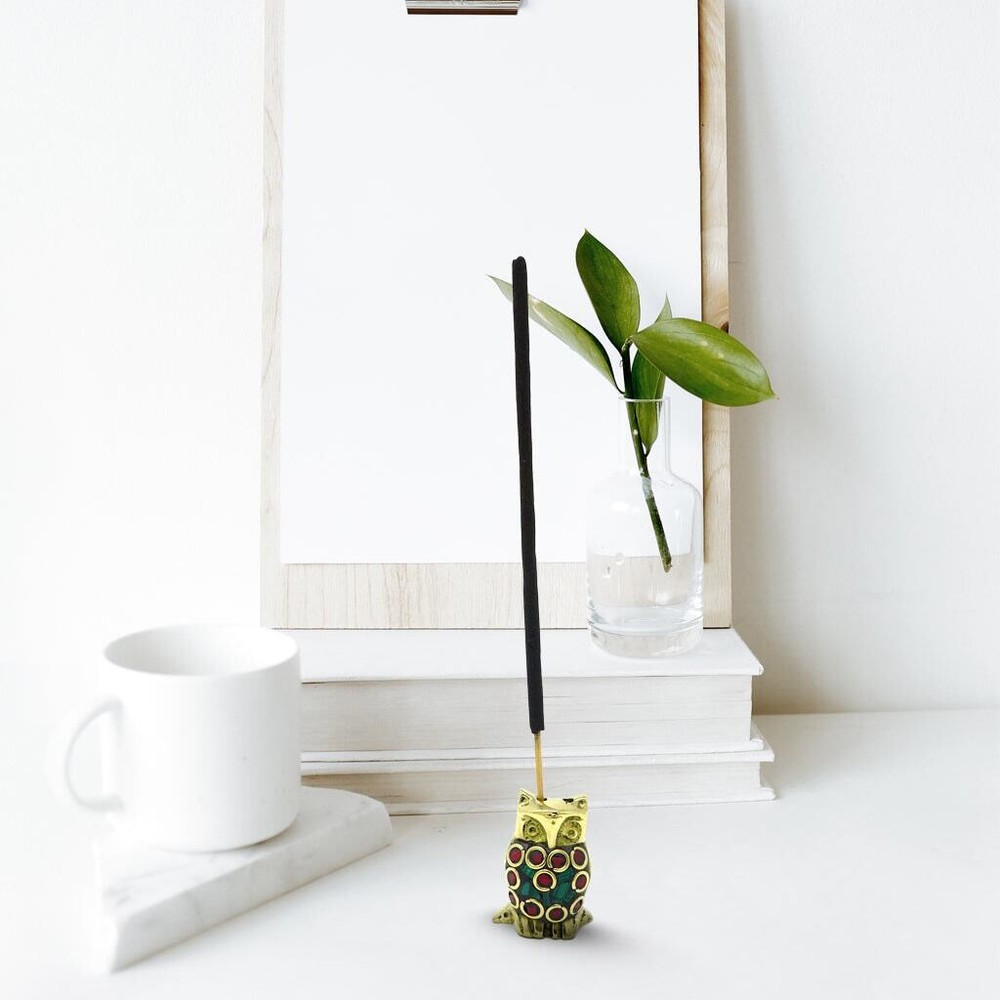 Brass Incense Holder (Ulukh)