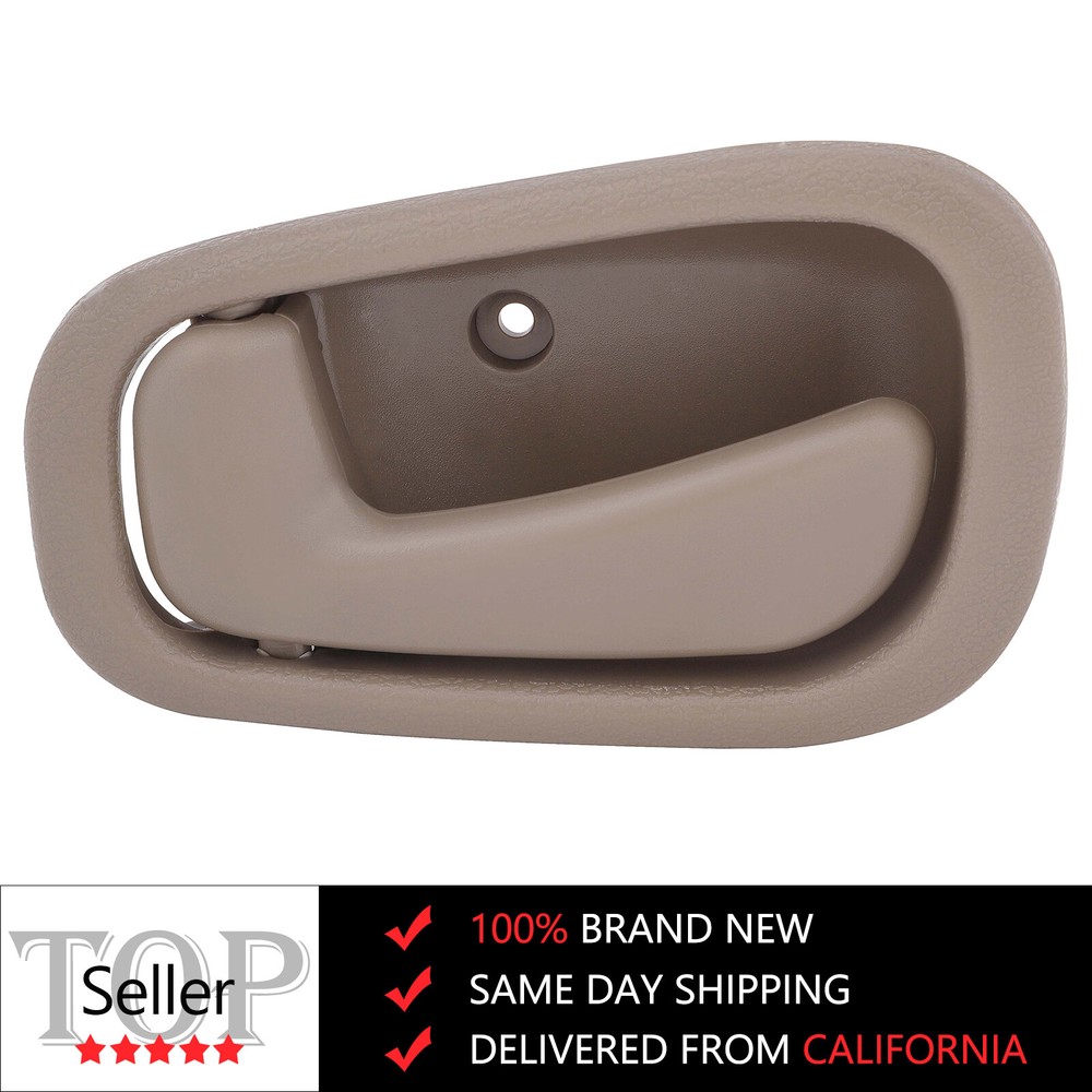 Left Beige Interior Door Handle For Toyota for Corolla FL RL Driver Side