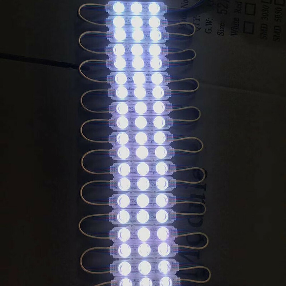 Super Bright 5050 RGB IP65 LED Module Lights Store Front Window +Remote+US POWER