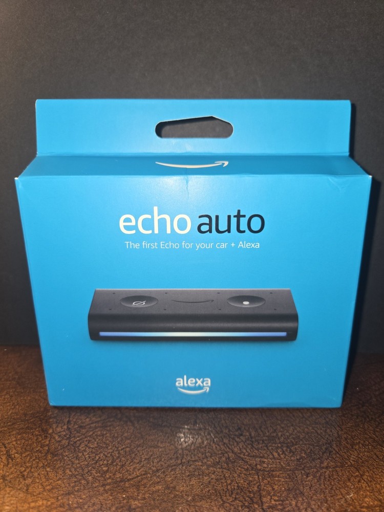 Amazon Echo Auto With Alexa New Open Box *untested