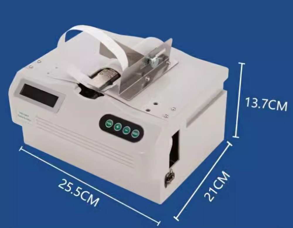 220V Automatic Paper Tape Strapping Machine Automatic Banknote Tying Machine 45W