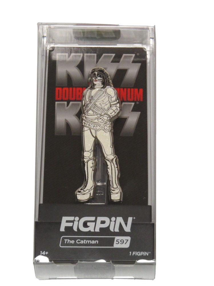KISS PETER CRISS DOUBLE PLATINUM FIGPIN #597 - THE CATMAN