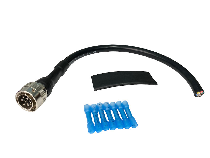 7 Pin Male Connector Harness for Bobcat Skid Steer Loaders - Attachment Side