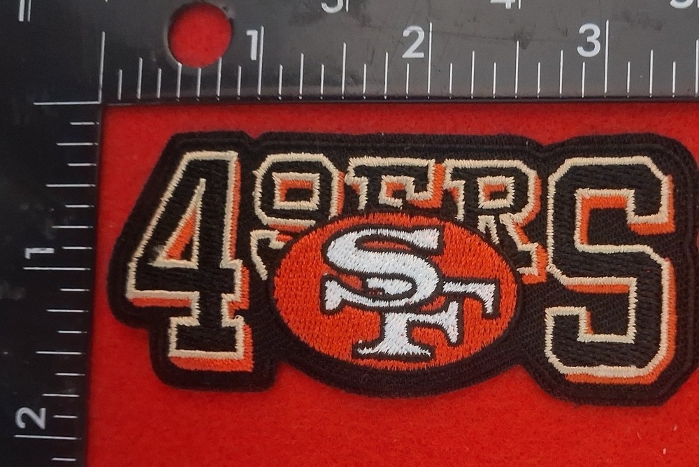 SAN FRANCISCO 49ers IRON ON PATCH