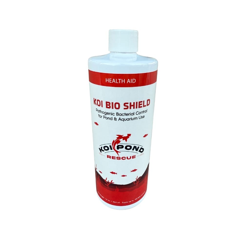 KOI BIO SHIELD Bacterial Control for Fish Ponds & Aquariums (16 Ounces)