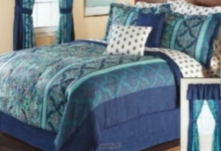 Jackson Full 24pc Bed Set Kingsbridge Blue