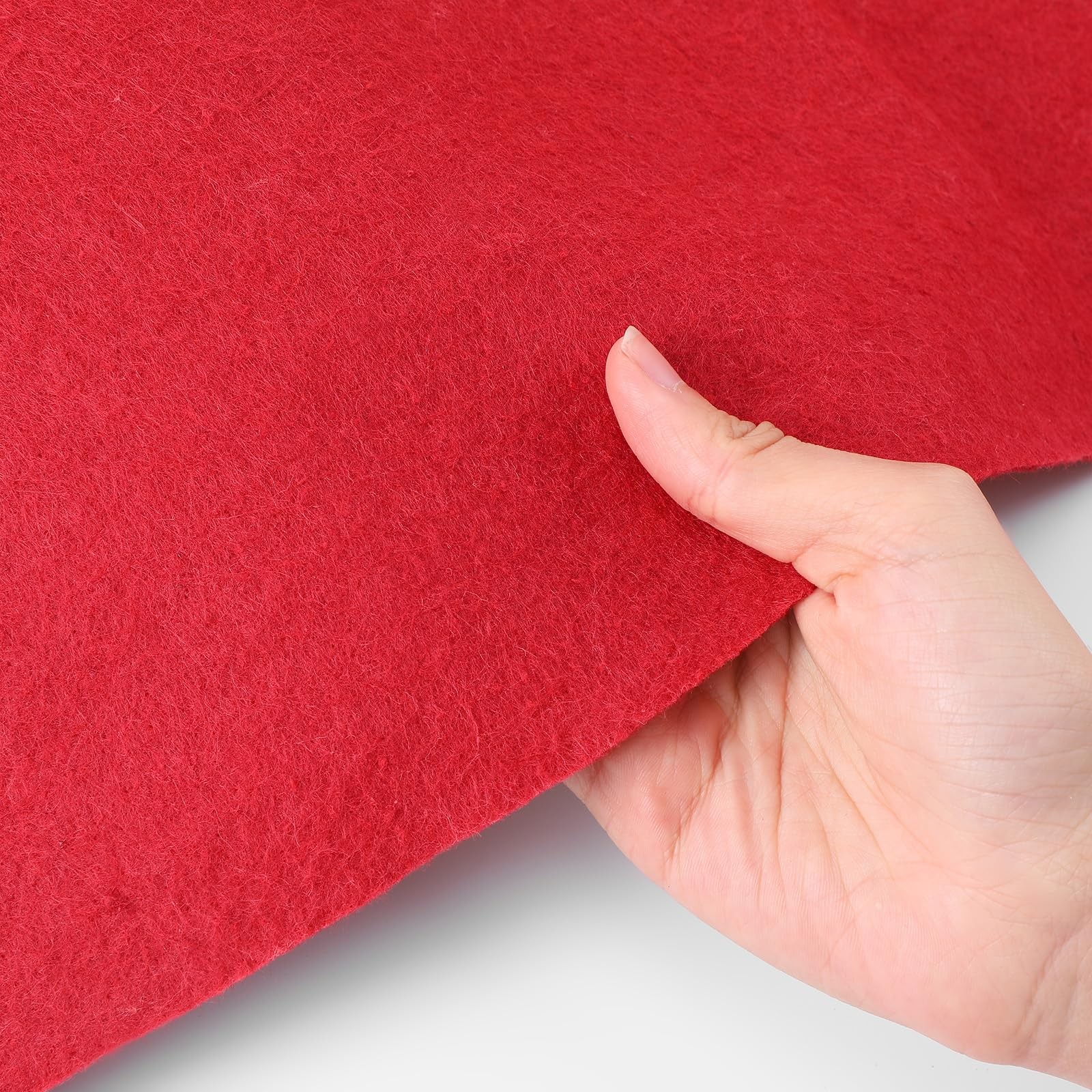 15 x 2.6ft Long Red Carpet Runner for Party Non Slip Red Aisle Runners 20 MM ...