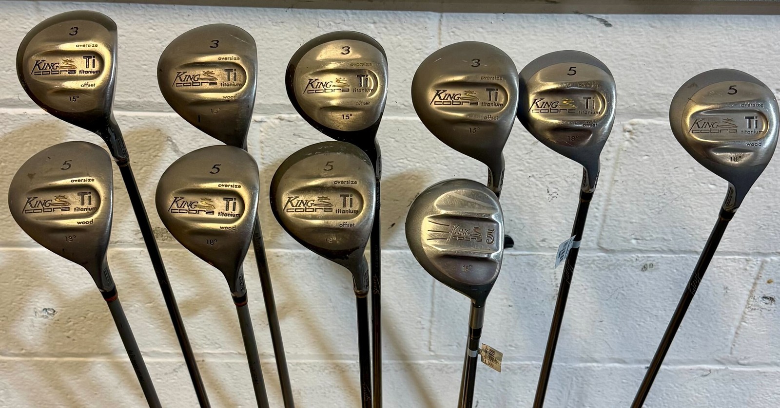 Wholesale Lot of 25 Golf Clubs - Cobra Fairway Woods