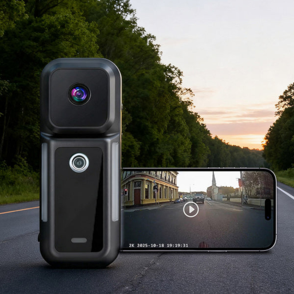 Ravemen NT301 Smart Tail Light with Accident Detection and Loop Recording Camera