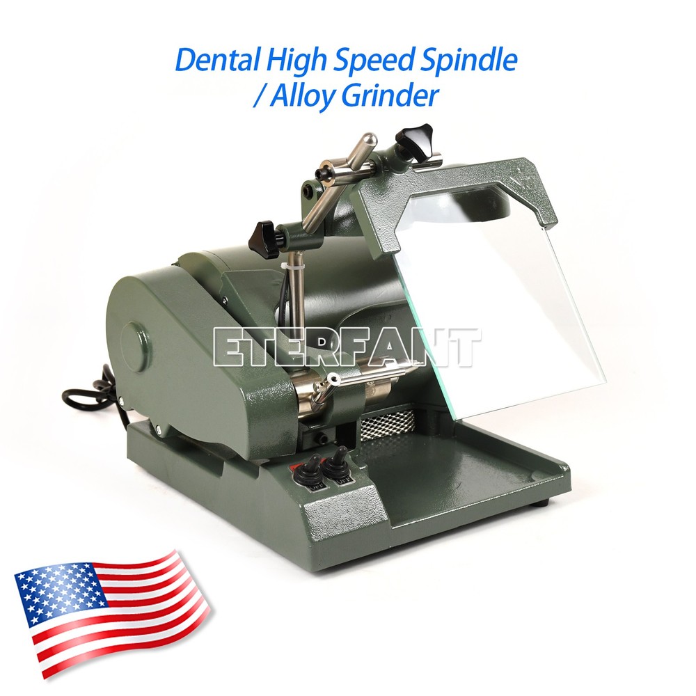 High Speed Alloy Grinde Automatic Spindle/Plaster Model Arch Trimmer Dental Lab