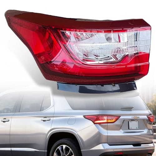 LED Tail Light Compatible with Chevy Traverse 2018 2019 2020 Driver Left Side