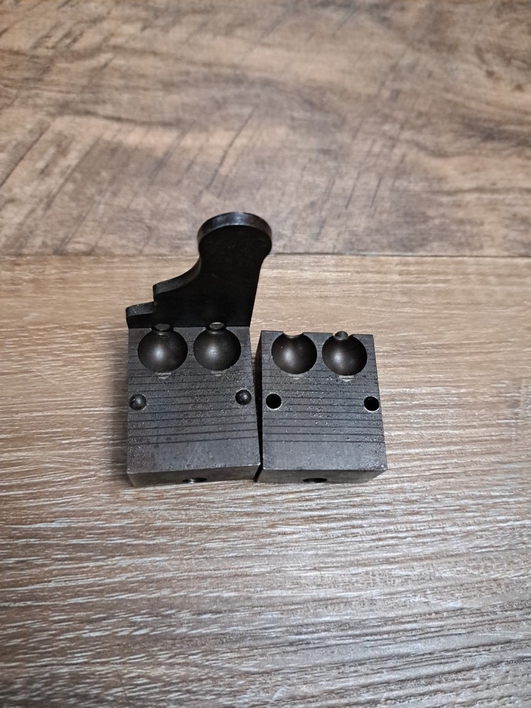 Vtg 2 Cavity .490 Roundball Mold For .50 Cal. Muzzleloader