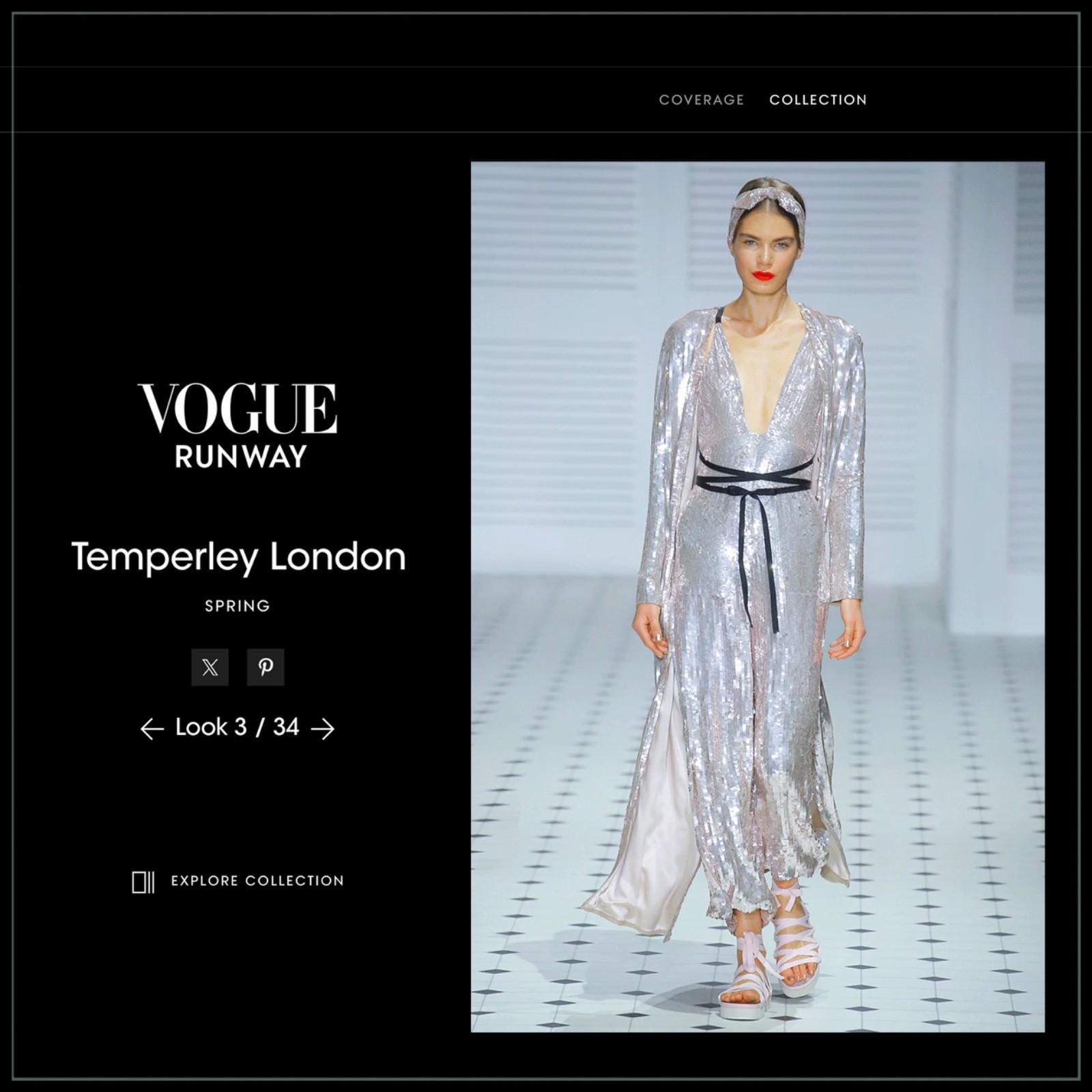 $4990 Temperley London Bardot Silk + Sequin Runway Bridal Jumpsuit