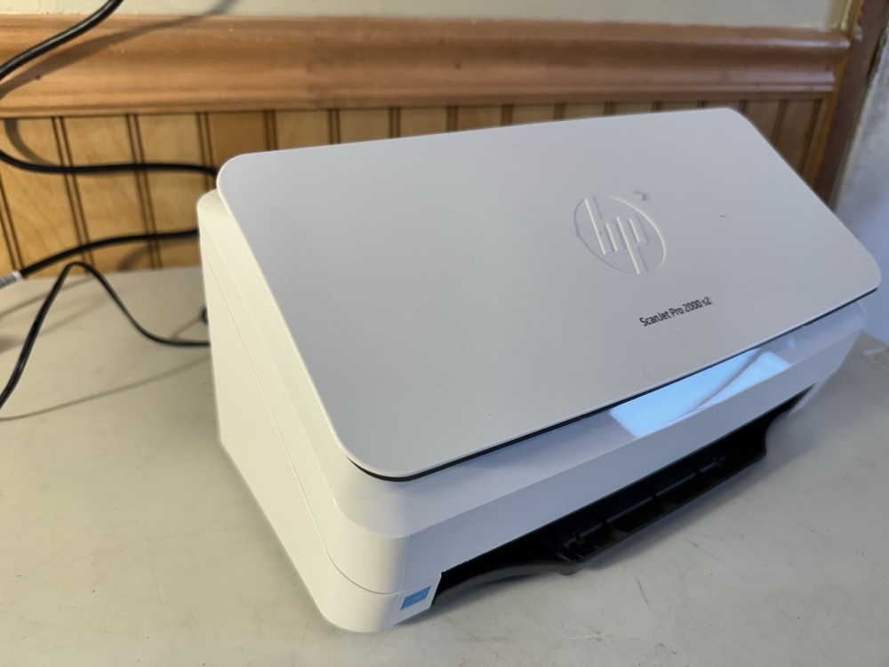 HP ScanJet Pro 2000 S1 Sheetfed Desktop Duplex Document Scanner w/AC Adapter